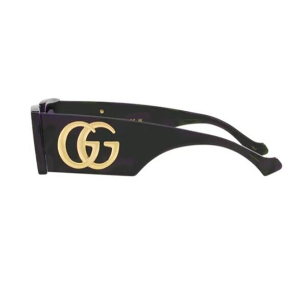 NEW Gucci Geometric Acetate Rectangle Sunglasses (GGXX050)